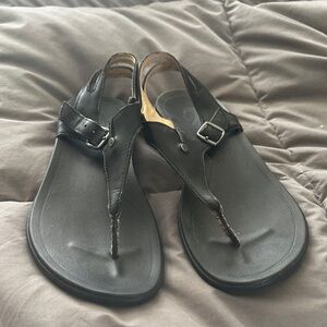 OluKai Black Women's Sandals